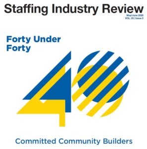 Staffing industry review cover