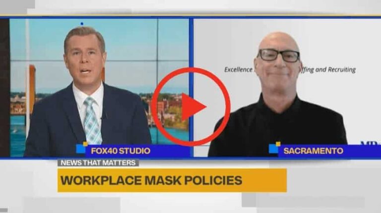 Dr dan on fox 40 talking about workplace mask policies